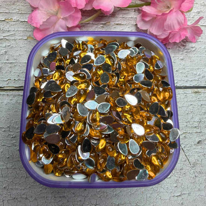 Rhinestones Tear Drop Shape