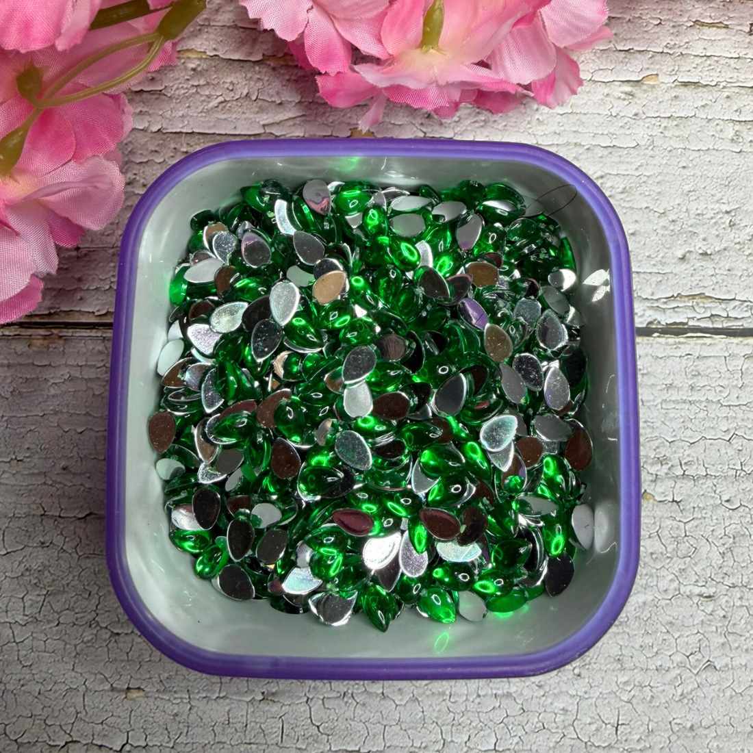 Rhinestones Tear Drop Shape