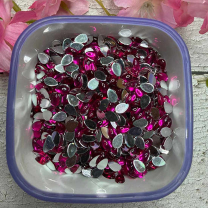 Rhinestones Tear Drop Shape