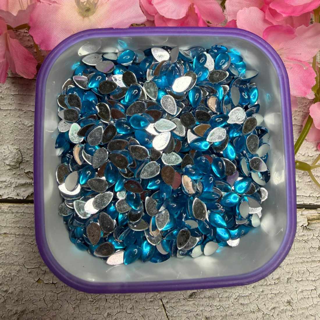 Rhinestones Tear Drop Shape