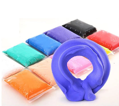 Super Light DIY Pack of 12 Air Dry Clay with 3 Tools Soft Creative Colorful Playing Clay Art