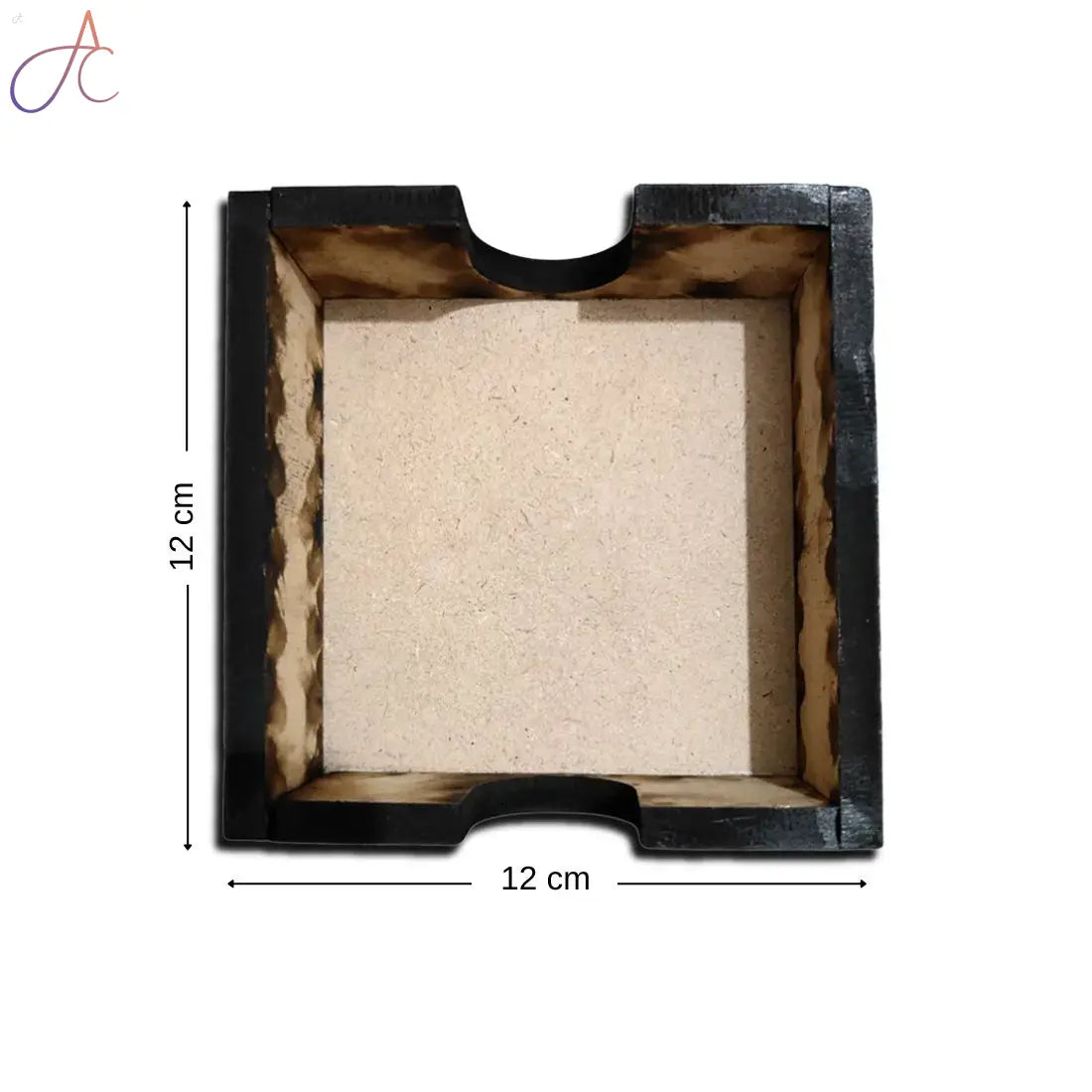 Square Coaster with Open Box Pack of 6