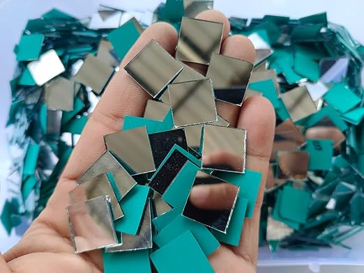 Glass Mirror- Square 26MM