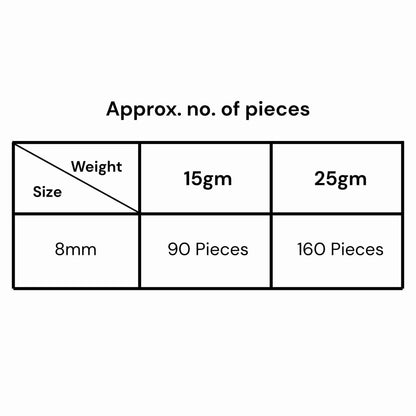 Triangle Kundan Mirror Stones - 8mm