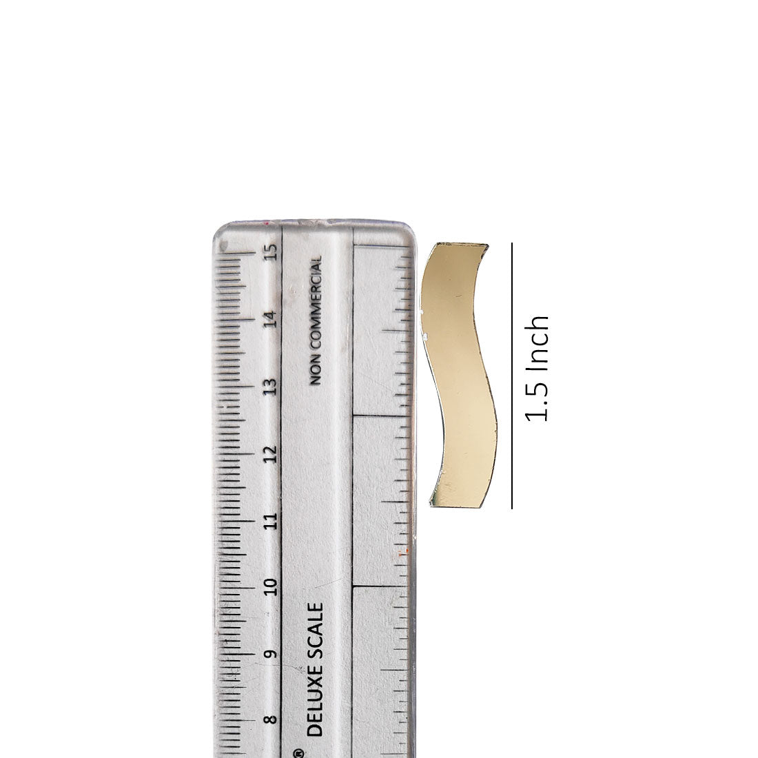 Glass Mirror- Wave- 1.5Inch