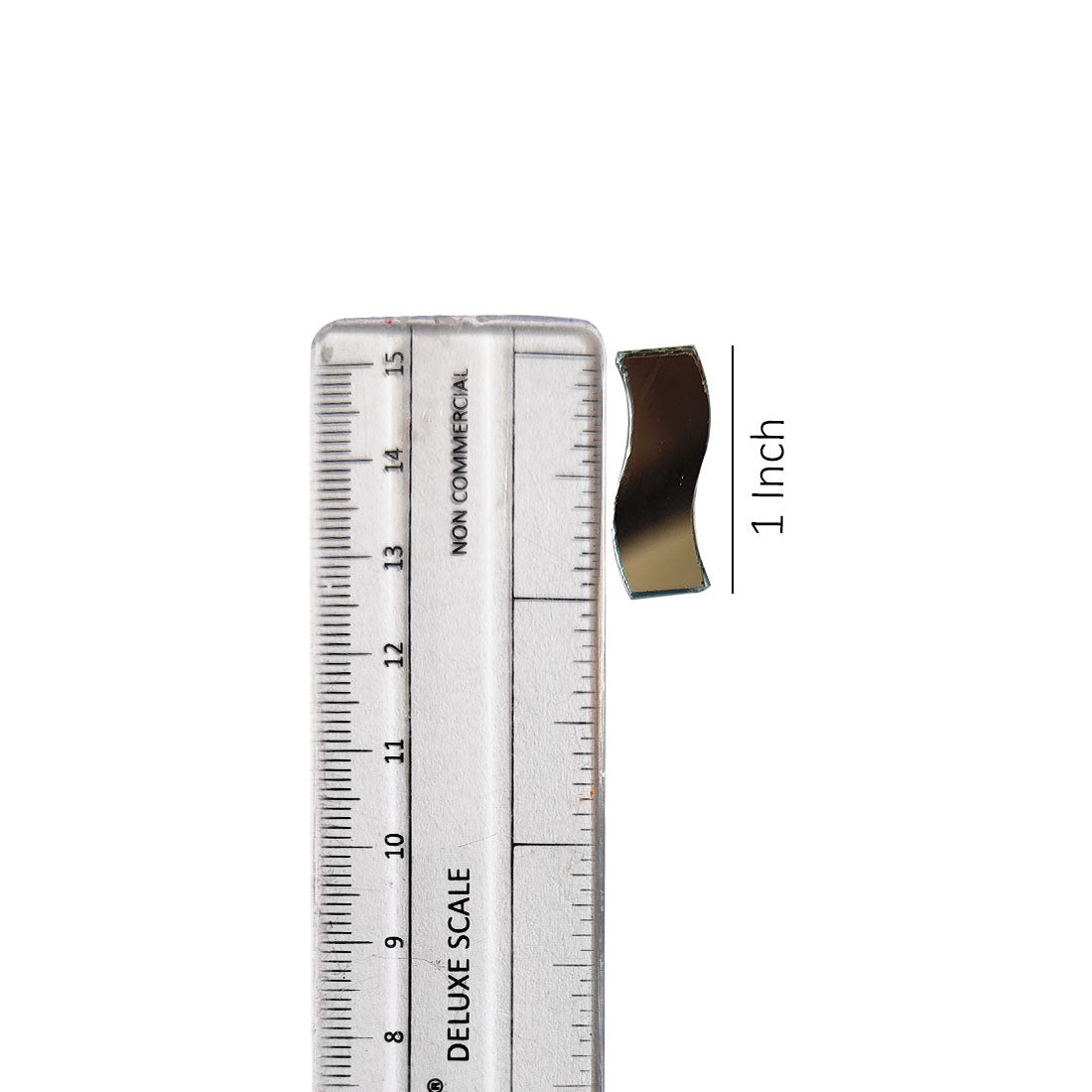 Glass Mirror- Wave- 1inch