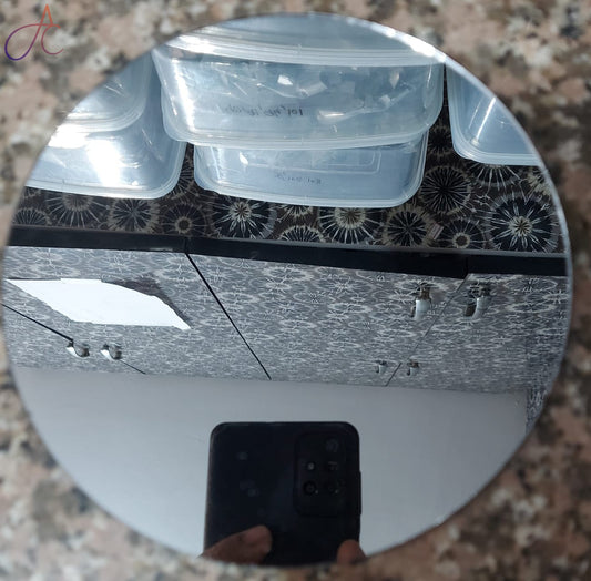 Glass Mirror- Round- 8NCH