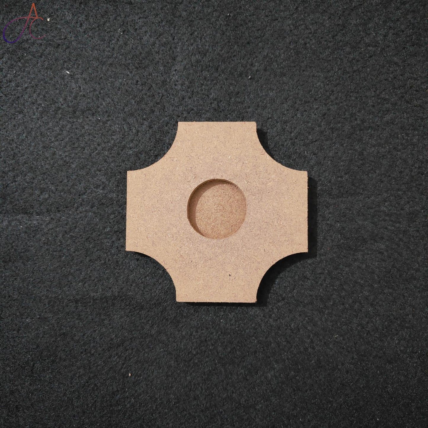 Abstract Geomatrical T-Light Holder