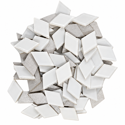 Color Glass Mirror- Diamond- 25MM