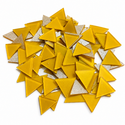 Color Glass Mirror-Triangle- 13MM