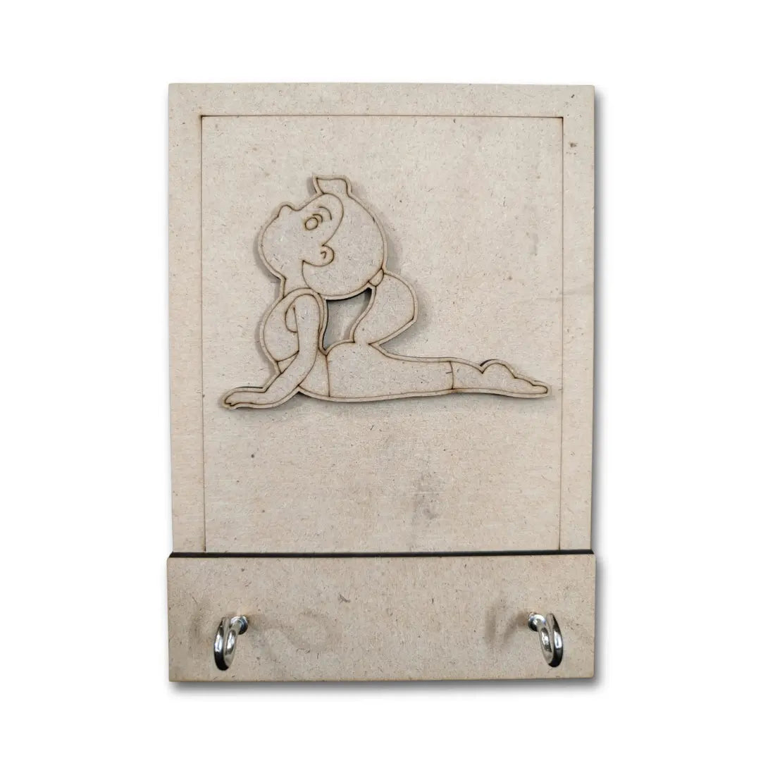 Yoga Theme Key Holder