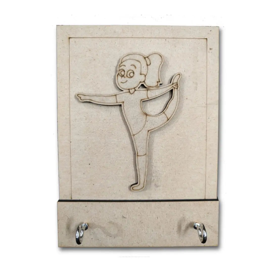 Yoga Theme Key Holder