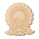 MDF Premarked Peacock Cutout