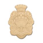 Pre Marked MDF Cutout Yakshgana Face