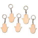 MDF Keychain Base Humsa Set of 5