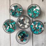 1200-Pieces Glass Mirror Set with Free Glue for Lippan & DIY Crafts (Mirror Kit-04)