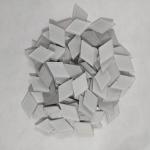 Color Glass Mirror- Diamond- 25MM