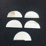 XL Glass Mirror- Half Circle- 50mm Diameter