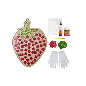 Strawberry Mosaic Wall Art