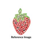 Strawberry Mosaic Wall Art