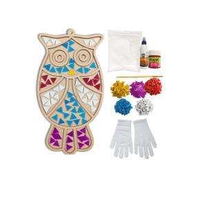 Owl Mosaic Wall Art
