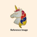 Unicorn Face Mosaic Wall Art