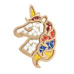 Unicorn Face Mosaic Wall Art
