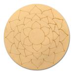Pre-Marked Mandala Design-09
