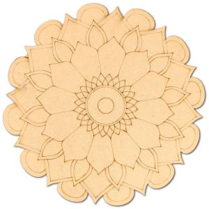 Pre-Marked Mandala Design-10