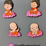 Pre Marked Baby Buddha- Set of 4
