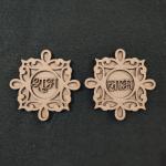 MDF Drop Frame Shubh Labh