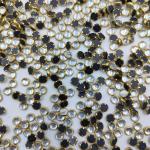 Round Kundan Mirror Stones