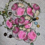 Round Coaster- 4 Inches- Pack of 6 Pcs- Design-1