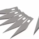 Precision Knife Art Hobby Knife Set for Crafts and Scrapbooking (Silver)