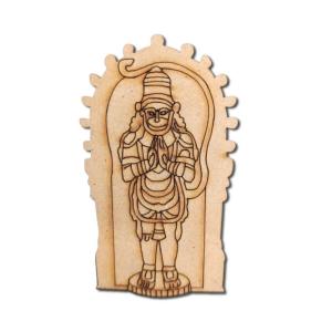Pre Marked MDF Cutout Hanumanji