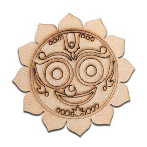 Pre Marked MDF Cutout Lord Jagannathan