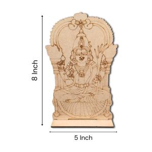 MDF Cutout Lalitha Devi with Stand