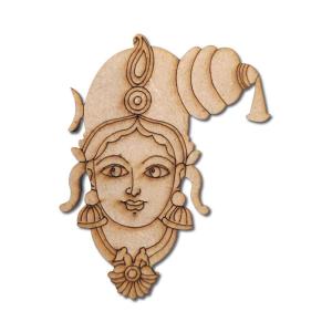 Pre Marked MDF Cutout Meenakshi Devi