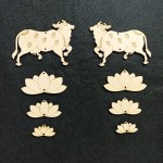 Pichwai Cow Cutouts