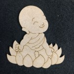 Pre Marked Baby Buddha- Set of 7