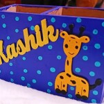 MDF Pen Stand - Double Slot