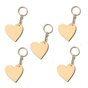 MDF Keychain Bases Set of 5