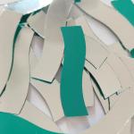 Glass Mirror- Wave- 1.5Inch