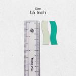 Glass Mirror- Wave- 1.5Inch