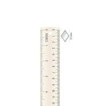 Glass Mirror- Diamond- 12MM