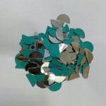 Glass Mirror- Half Circle- 1inch diameter