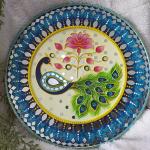 Glass Mirror- Half Circle- 14mm Diameter