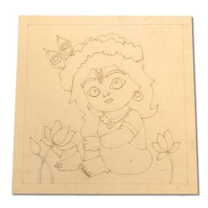 Pre Marked Krishna Design- 1