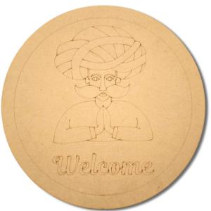 Pre-Marked Turban Man