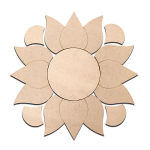 MDF Rangoli Cutouts Design-3